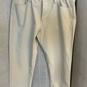 Vineyard Vines Men's Light Khaki On-The-Go Pants